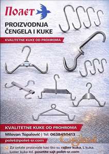 Prohromske čengele - za sve namene, ručna izrada